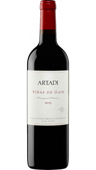 Bottle of Artadi Vinas de Gain 2016 wine 750 ml