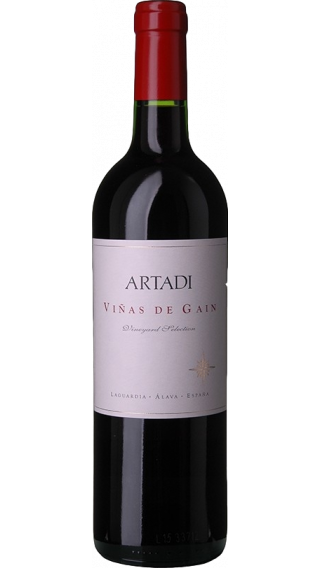 Bottle of Artadi Vinas de Gain 2017 wine 750 ml