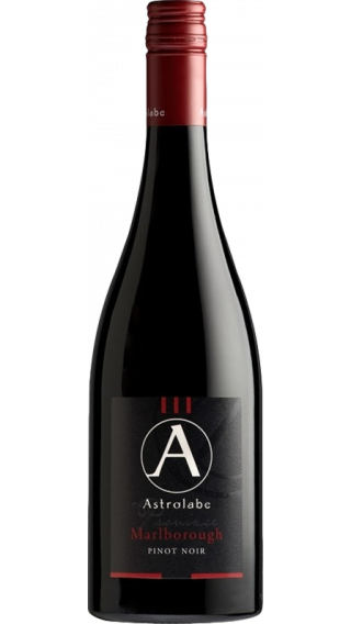 Bottle of Astrolabe Marlborough Pinot Noir 2015 wine 750 ml