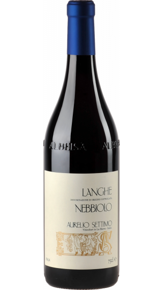 Bottle of Aurelio Settimo Langhe Nebbiolo 2019 wine 750 ml