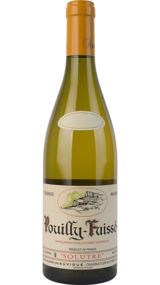 Bottle of Auvigue Pouilly-Fuisse Premier Cru Le Clos de Solutre 2021 wine 750 ml