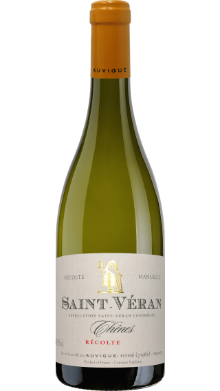 Bottle of Auvigue Saint-Veran Les Chenes 2021 wine 750 ml