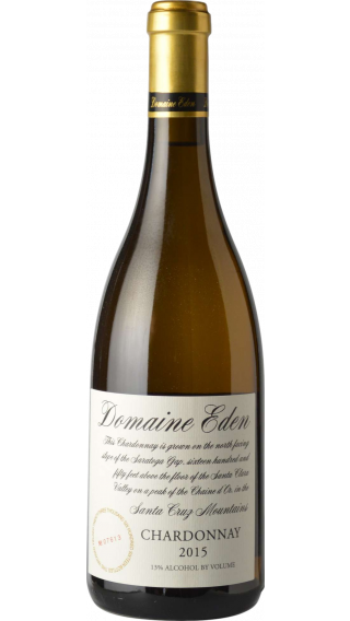 Bottle of Domaine Eden Chardonnay 2017 wine 750 ml