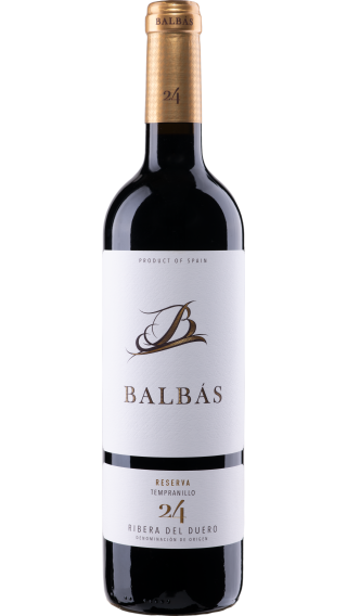 Bottle of Balbas Reserva 2017 wine 750 ml