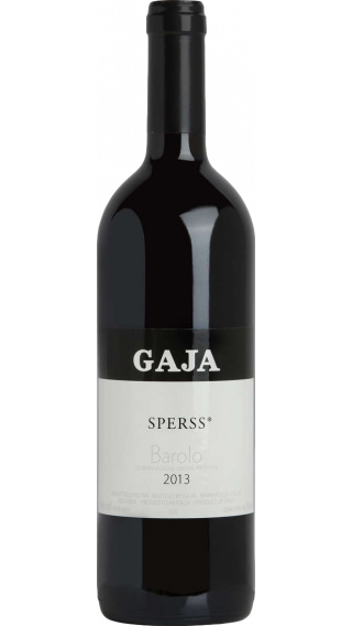 Bottle of Gaja Sperss 2013 wine 750 ml