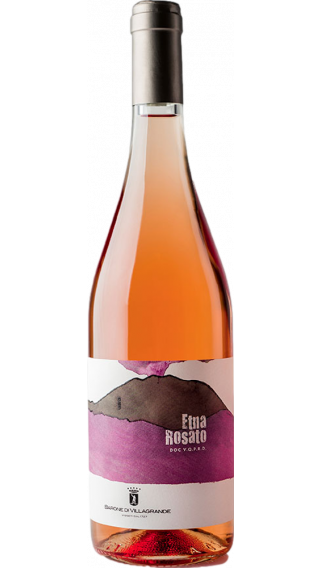 Bottle of Barone di Villagrande Etna Rosato 2020 wine 750 ml