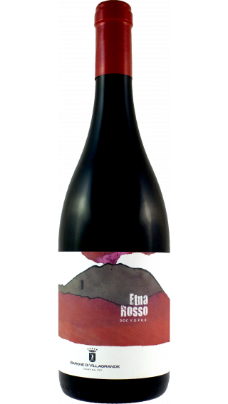 Bottle of Barone di Villagrande Etna Rosso 2018 wine 750 ml