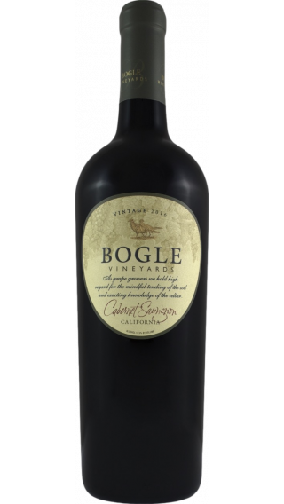 Bottle of Bogle Cabernet Sauvignon 2016 wine 750 ml