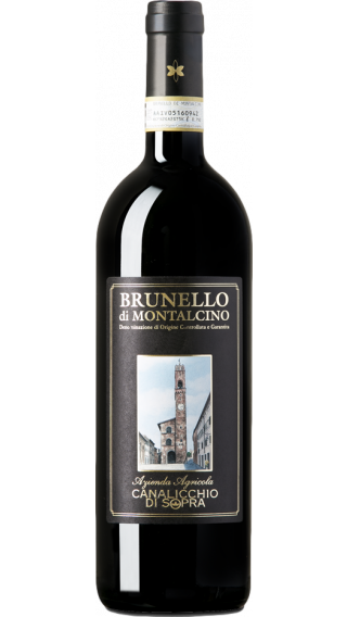 Bottle of Canalicchio di Sopra Brunello di Montalcino 2015 wine 750 ml