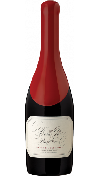 Bottle of Belle Glos Clark & Telephone Pinot Noir 2016 wine 750 ml
