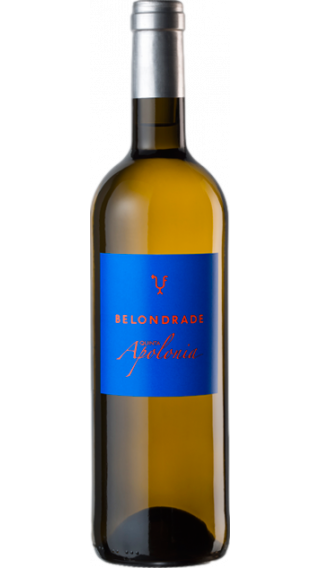 Bottle of Belondrade Quinta Apolonia 2020 wine 750 ml