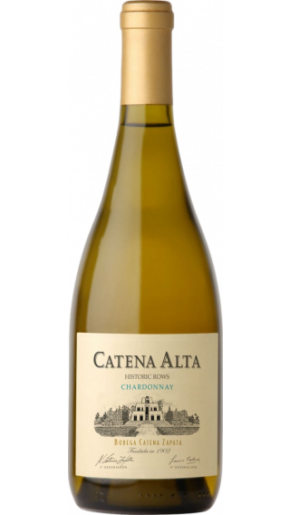 Bottle of Catena Zapata Catena Alta Chardonnay 2018 wine 750 ml