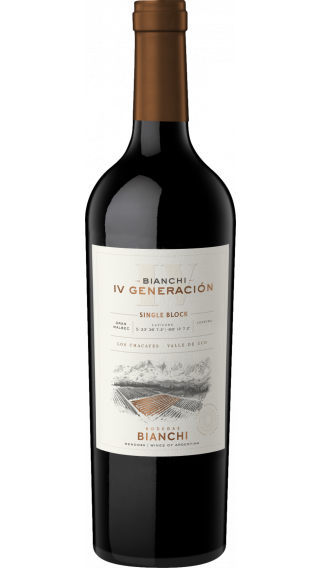 Bottle of Bodegas Bianchi IV Generacion Gran Malbec 2019 wine 750 ml