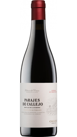 Bottle of Bodegas Felix Callejo Parajes de Callejo 2020 wine 750 ml