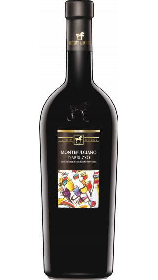 Bottle of Tenuta Ulisse Unico Montepulciano d'Abruzzo 2018 wine 750 ml