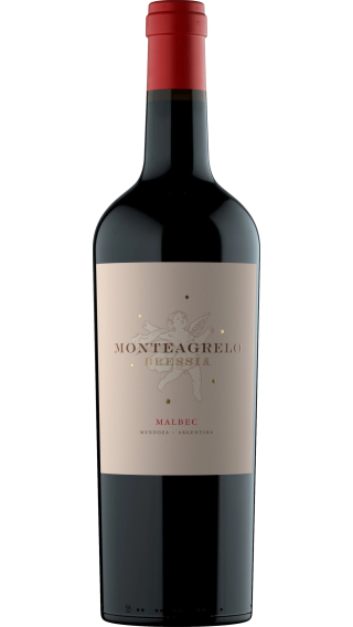 Bottle of Bressia Monteagrelo Malbec 2020 wine 750 ml