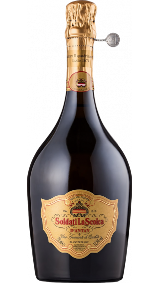Bottle of La Scolca Soldati Millesimato d'Antan 2008 wine 750 ml
