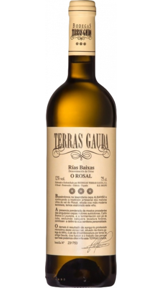 Bottle of Terras Gauda 2019 wine 750 ml