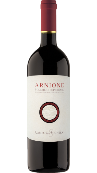 Bottle of Campo alla Sughera Arnione Bolgheri Superiore 2018 wine 750 ml