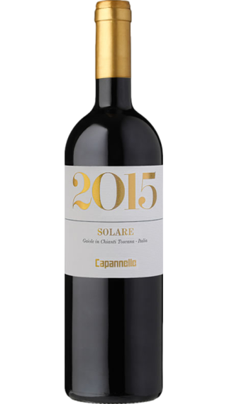 Bottle of Capannelle Solare 2016 wine 750 ml