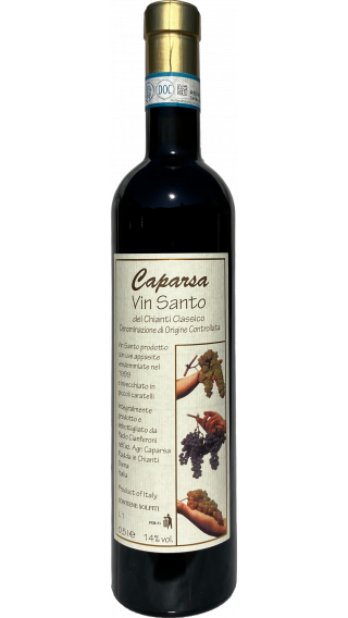 Bottle of Caparsa Vin Santo Chianti Classico 1999 wine 500 ml
