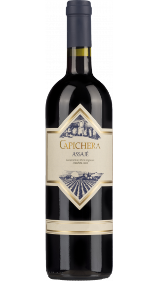 Bottle of Capichera Assaje 2017 wine 750 ml