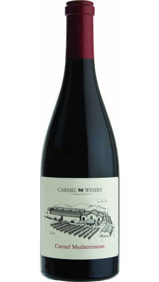 Bottle of Carmel Mediterranean 2017 wine 750 ml