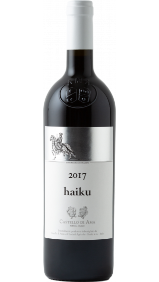 Bottle of Castello di Ama Haiku 2017 wine 750 ml