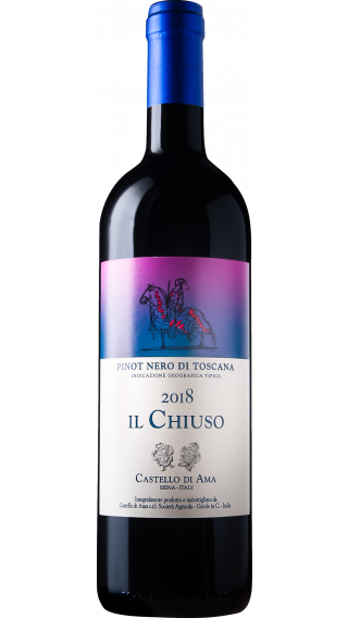 Bottle of Castello di Ama Il Chiuso Pinot Nero 2018 wine 750 ml