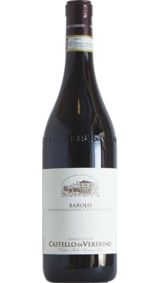 Bottle of Castello di Verduno Barolo 2019 wine 750 ml