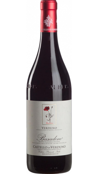 Bottle of Castello di Verduno Basadone Pelaverga 2017 wine 750 ml