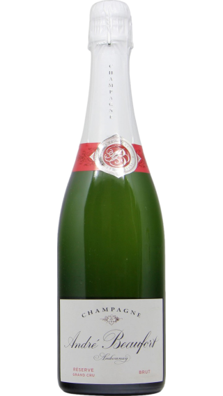 Bottle of Champagne Andre Beaufort Ambonnay Reserve Grand Cru Brut wine 750 ml