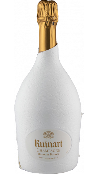 Bottle of Champagne Ruinart Blanc de Blancs Second Skin wine 750 ml