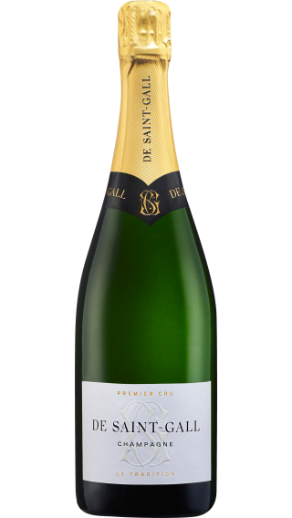 Bottle of Champagne De Saint Gall Tradition Premier Cru wine 750 ml