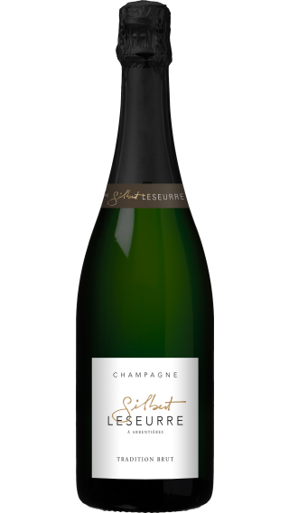 Bottle of Champagne Gilbert Leseurre Tradition Brut wine 750 ml