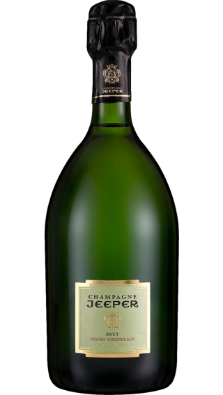 Bottle of Champagne Jeeper Grand Assemblage Brut wine 750 ml