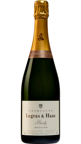 Bottle of Champagne Legras et Haas Intuition Brut wine 750 ml