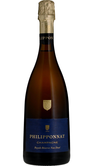 Bottle of Champagne Philipponnat Royale Reserve Non Dose Brut wine 750 ml