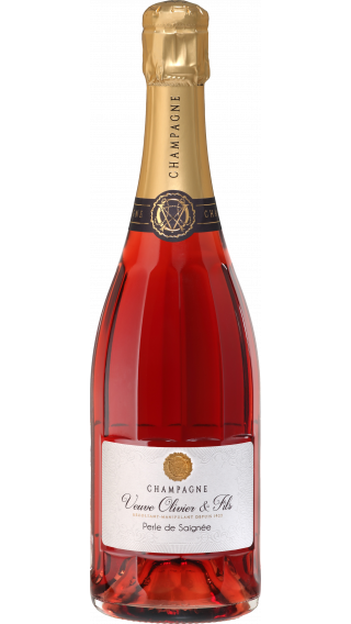 Bottle of Champagne Veuve Olivier & Fils Perle de Saignee Brut wine 750 ml