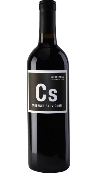 Bottle of Charles Smith Substance Cabernet Sauvignon 2021 wine 750 ml