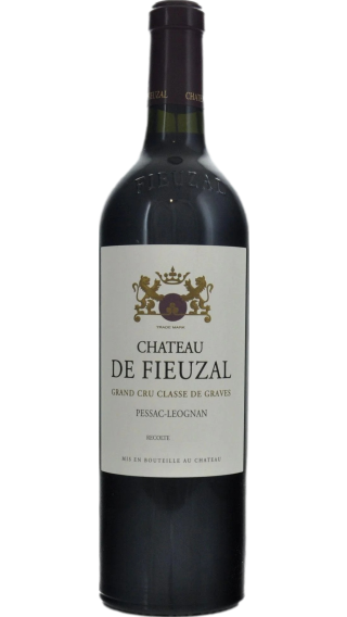 Bottle of Chateau de Fieuzal 2015 wine 750 ml