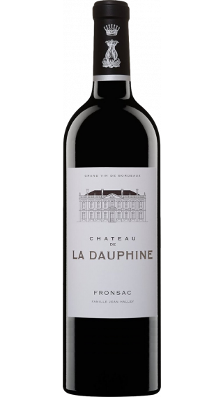 Bottle of Chateau de la Dauphine 2016 wine 750 ml