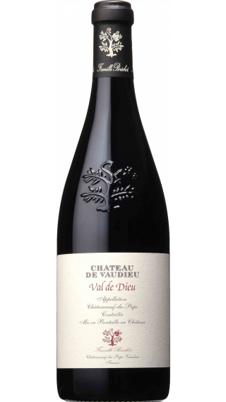 Bottle of Chateau de Vaudieu Chateauneuf Du Pape Val de Dieu 2016 wine 750 ml