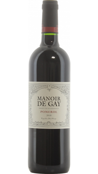 Bottle of Chateau Le Gay Manoir De Gay 2018 wine 750 ml