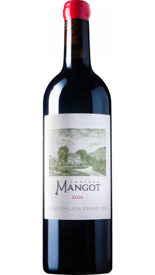 Bottle of Chateau Mangot Saint Emilion Grand Cru 2019 wine 750 ml
