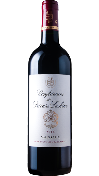Bottle of Chateau Prieure Lichine Confidences de Prieure Lichine 2020 wine 750 ml