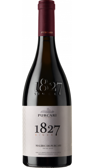Bottle of Chateau Purcari Malbec de Purcari 2021 wine 750 ml