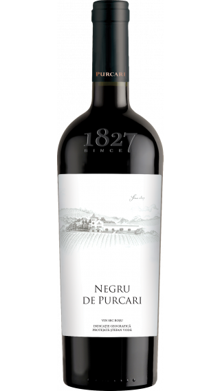 Bottle of Chateau Purcari Negru de Purcari 2018 wine 750 ml