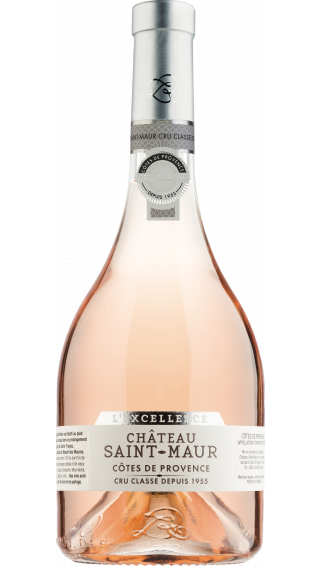 Bottle of Chateau Saint-Maur L'Excellence Rose 2020 wine 750 ml