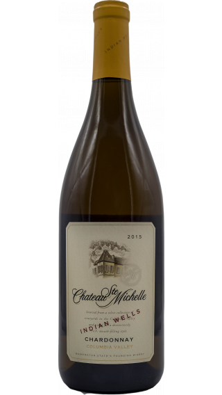 Bottle of Chateau Ste Michelle Indian Wells Chardonnay 2016 wine 750 ml